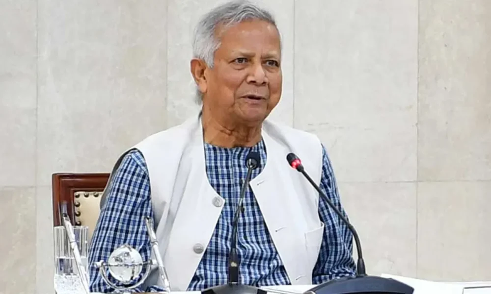 প্রধান উপদেষ্টা ড. মুহাম্মদ ইউনূস। ছবি : সংগৃহীত