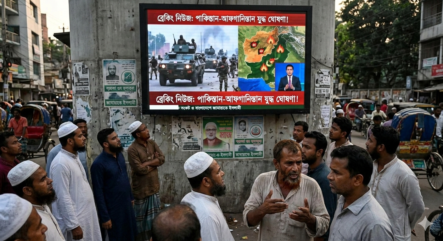 জামাত তুমি কার? পাকিস্তান-আফগানিস্তান যুদ্ধ ও বাংলাদেশের রাজনৈতিক অঙ্গনে বিতর্ক
