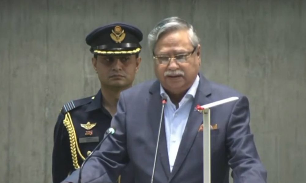 অভ্যুত্থানে ফ্যাসিস্ট সরকারের পতন হয়: সংসদে রাষ্ট্রপতি