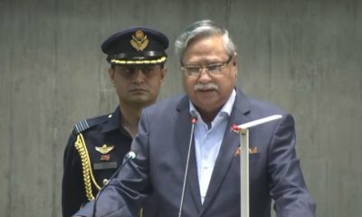 অভ্যুত্থানে ফ্যাসিস্ট সরকারের পতন হয়: সংসদে রাষ্ট্রপতি