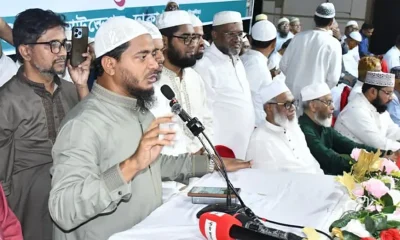 বাউফল ফাউন্ডেশনের আলোচনা সভায় বক্তব্য দেন পটুয়াখালী-২ আসনের সংসদ সদস্য ড. শফিকুল ইসলাম মাসুদ। ছবি: সংগৃহীত